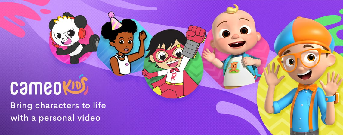 Cameo Kids: Personalized Videos From CoComelon, Blippi and More