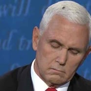 The Fly On Mike Pence’s Head