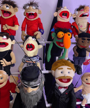 Photo of Puppet Clix - Large Cast of Puppet Characters, click to book