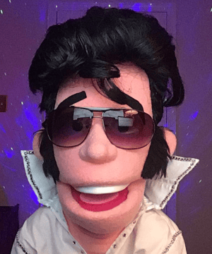 Photo of Elvis Presley Puppet, click to book