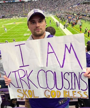 Photo of Kirk Cousins Double, click to book