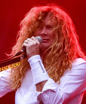 Photo of Dave Mustaine, click to book