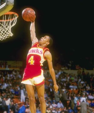 Photo of Spud Webb, click to book