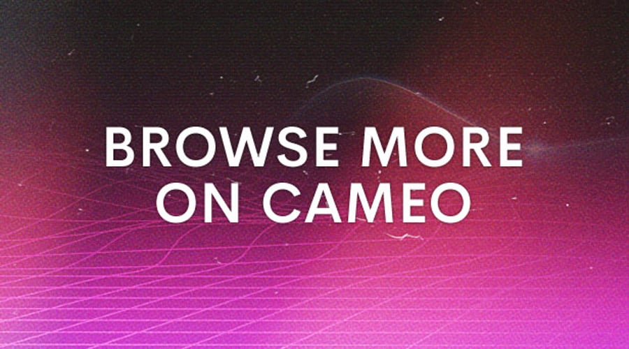 Image of words "Browse more on Cameo"